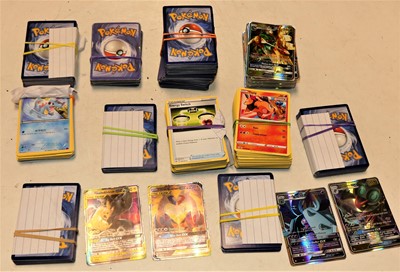 Lot 1637 - One bag of various Pokemon cards from various...