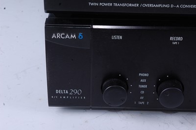 Lot 1015 - An Arcam Delta 290 R/C amplifier, serial no....