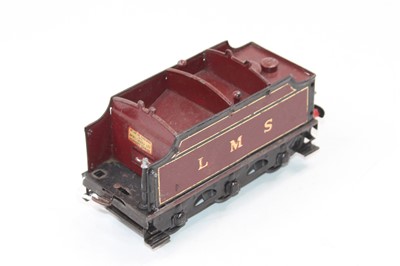 Lot 266 - Hornby No.2 Special Tender, maroon, LMS, two...