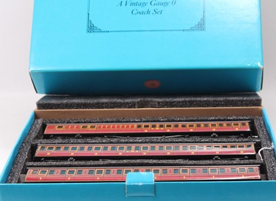 Lot 303 - ACE Trains set of three C/1 LMS non-clerestory...