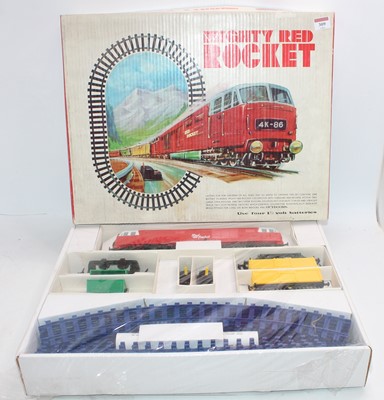 Lot 309 - ‘Mighty Red Rocket’ Hymek diesel goods set....