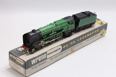 Lot 453 - W2237 Wrenn rebuilt Bullied West Country class...