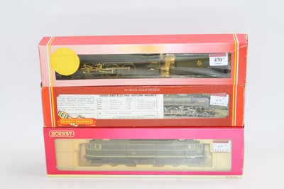 Lot 470 - Three Hornby locos: R507 Britannia 4-6-2 loco...