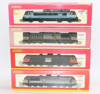 Lot 471 - Four Hornby locos: R2416 Loadhaul Co-Co 56107;...