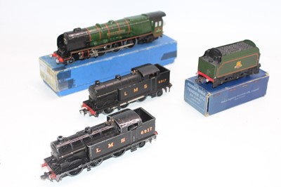 Lot 527 - Three LMS/exLMS 3-rail Hornby Dublo locos:...