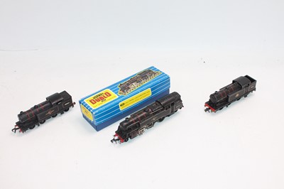 Lot 533 - Three 3-rail Hornby Dublo tank locos: 3218 2-6-...