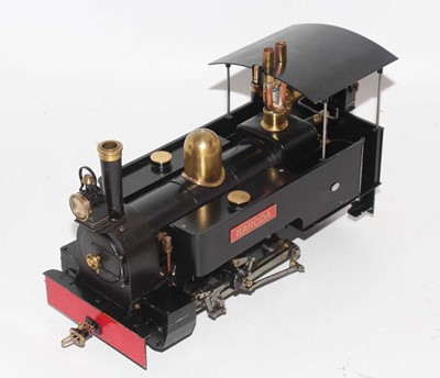 Lot 12 - 32mm scale gas powered model of a 0-6-0 live...
