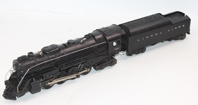Lot 373 - Lionel Lines 736 2-8-4 loco & tender with...