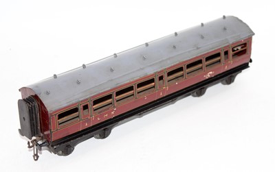 Lot 340 - Bassett-Lowke 1931 series bogie coach by...