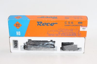 Lot 484 - ROCO H0 04111A 2-10-0 loco & tender C5/6...