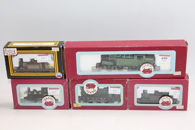 Lot 699 - Five Dapol tank locos: 0-6-2 LNER 9522;...