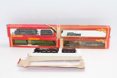 Lot 703 - Five Hornby locos & tenders: Overall (VG) but...