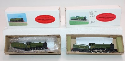 Lot 510 - Two N gauge Union Mills locos & tenders, both...