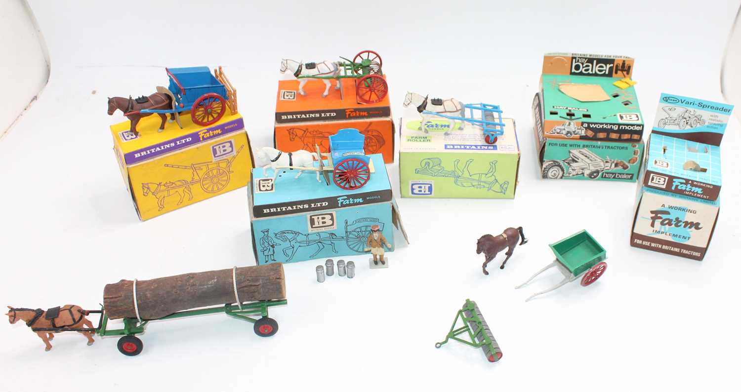 Lot 1581 - One tray containing a selection of Britains...