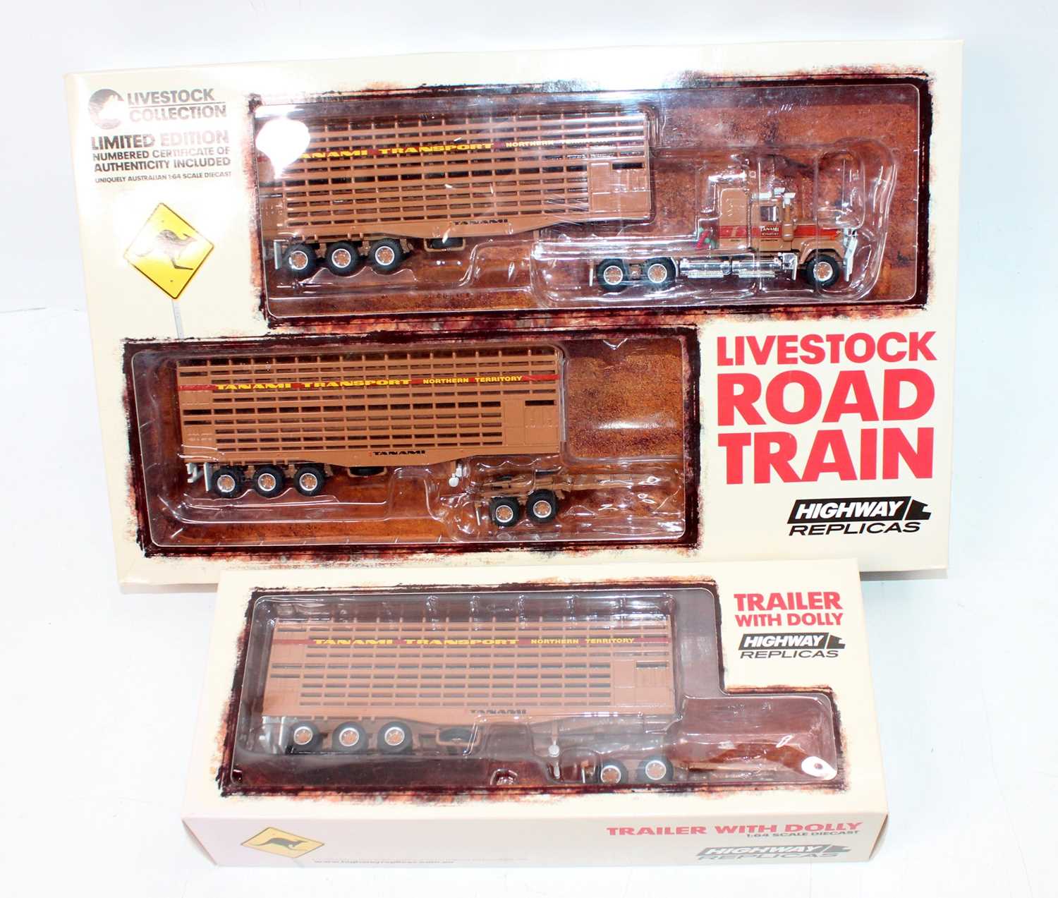 Lot 1260 - Highway Replicas Livestock Collection 1/64th...