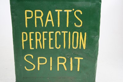 Lot 50 - A Pratt's Perfection Spirit advertising petrol...