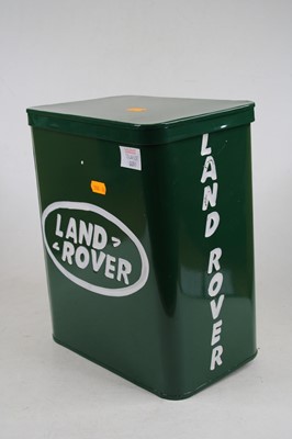 Lot 51 - A reproduction Land Rover advertising petrol...