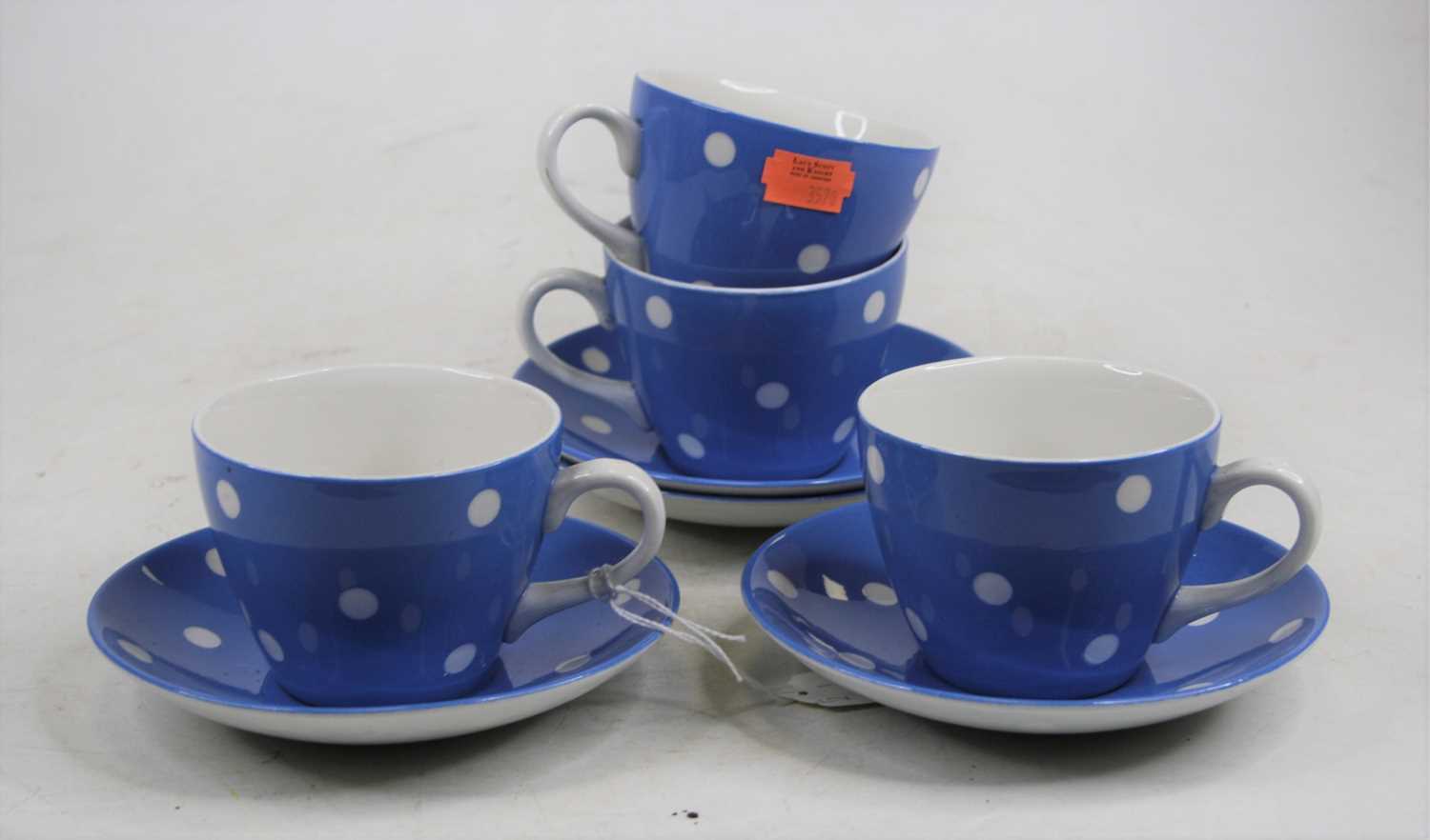 Lot 70 - A TG Green & Co. Blue Domino pattern four...
