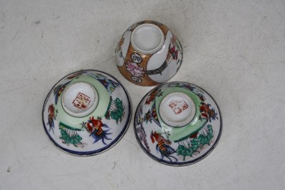 Lot 80 - A box of 19th century and later ceramics to...