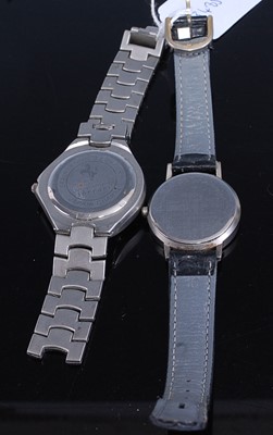 Lot 326 - Two gents quartz fashion watches, one labelled...