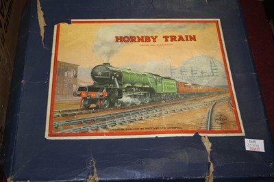 Lot 92 - A Hornby 0 gauge No.201 tank goods part train...