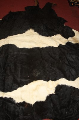 Lot 94 - A Holstein Fresian cowhide, 210 x 250cm
