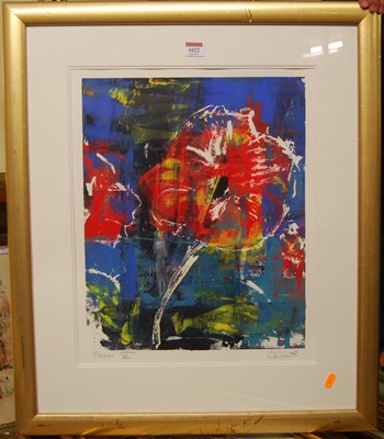 Lot 1022 - Chinwe Chukugo-Roy (1975-2012) - Poppies VI,...