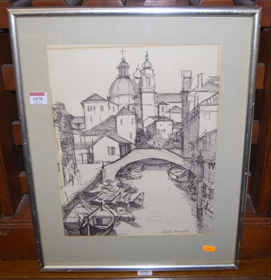 Lot 1070 - Lydia Roundell (1913-2002) - Venetian...