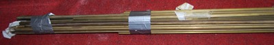 Lot 1085 - A collection of modern brass stair(?) rods