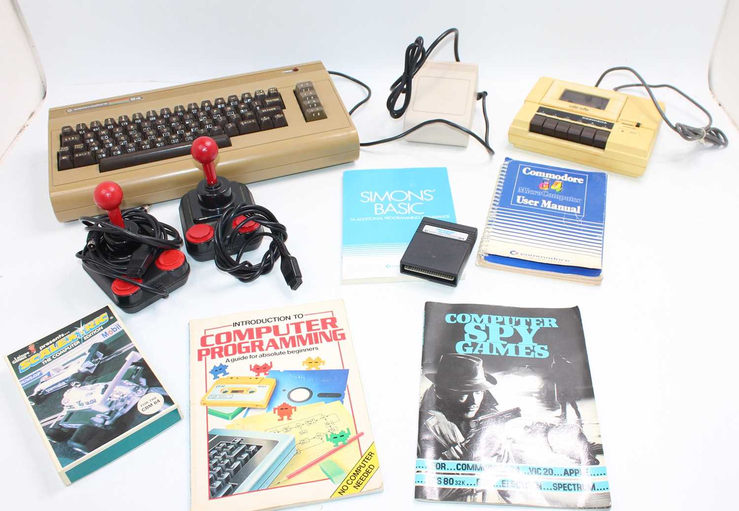 Lot 860 - A Commodore C64 Micro Computer comprising,...