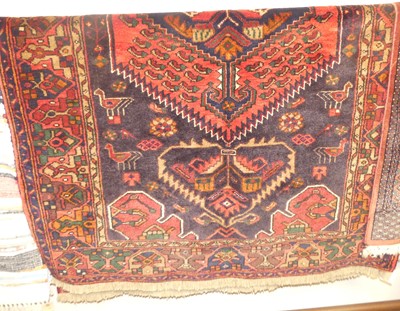 Lot 1156 - A Persian woollen Zanjan rug, 205 x 140cm