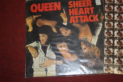 Lot 155 - Two boxes of various vinyl LPs to include...