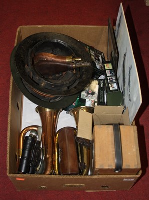 Lot 164 - A box of miscellaneous items to include a...