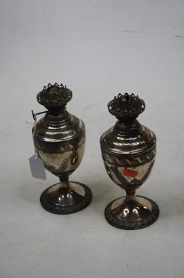 Lot 216 - A pair of Benet Fink & Co silver plated...