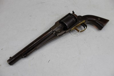 Lot 288 - A Remington New Model Army revolver, 1858?...