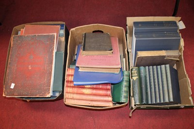 Lot 548 - Three boxes of assorted volumes to include The...