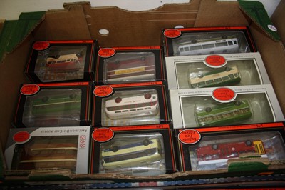 Lot 583 - A box of EFE 1/76 scale diecast buses (10)