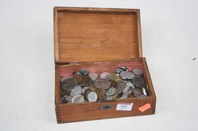 Lot 399 - A collection of miscellaneous coins, to...