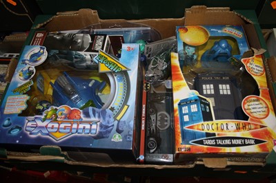 Lot 597 - Two boxes of assorted modern issue diecast TV...