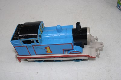 Lot 472 - Thomas the Tank Engine models x2, and a Budgie...