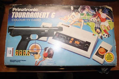 Lot 484 - A boxed Prinztronic Tournament 6 colour TV game