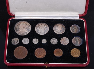 Lot 2195 - Great Britain, 1937 Specimen Coin Set, George...