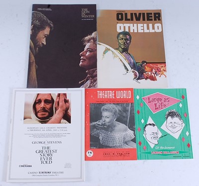 Lot 1168 - A collection of music film and theatre related...