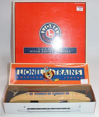 Lot 337 - Two Lionel items: 6-28005 Pennsylvania 4-4-0...