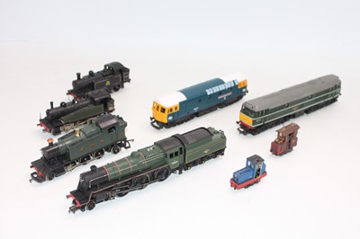 Lot 720 - Six unboxed locos plus two narrow gauge...