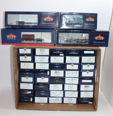 Lot 757 - Forty-four Bachman goods wagons (NM-BNM)