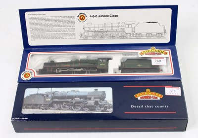 Lot 760 - Two Bachmann Branchline Jubilee locos &...