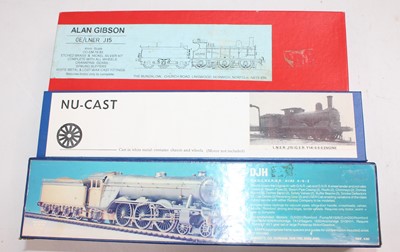 Lot 784 - Three 00 gauge kit-built locos: Nu-cast LNER...