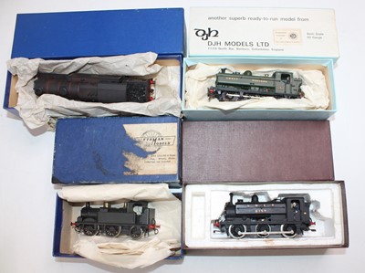 Lot 786 - Four 00 gauge kit-built locos: GWR 0-4-2 tank,...