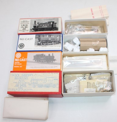 Lot 788 - Four unmade 00 gauge tank loco kits,...